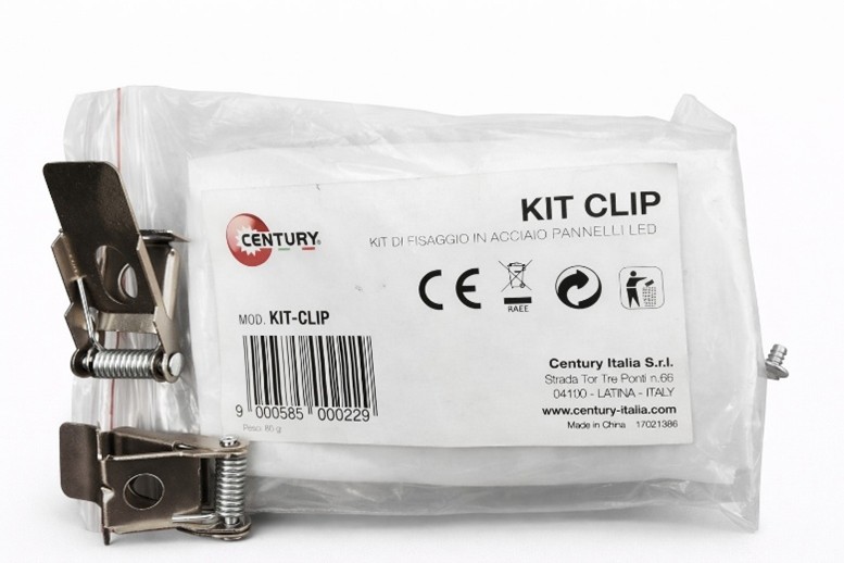 kit-clip-fissaggio-pannelli-led-century-kit-clip-acciaio